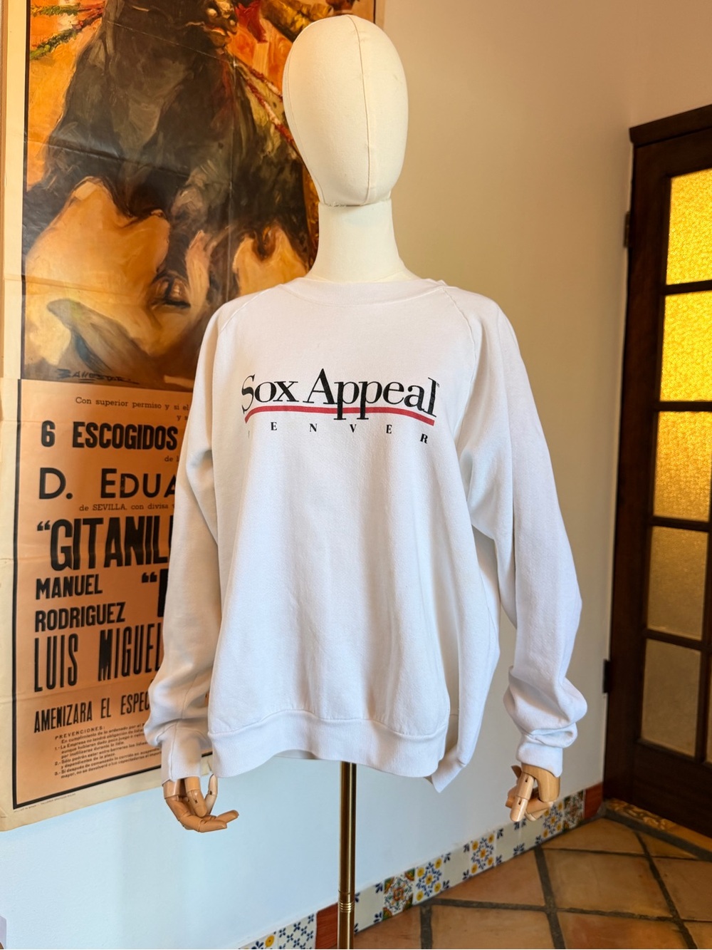 Vintage ‘Sox Appeal’ Screen Stars Denver Socks Store Size XL